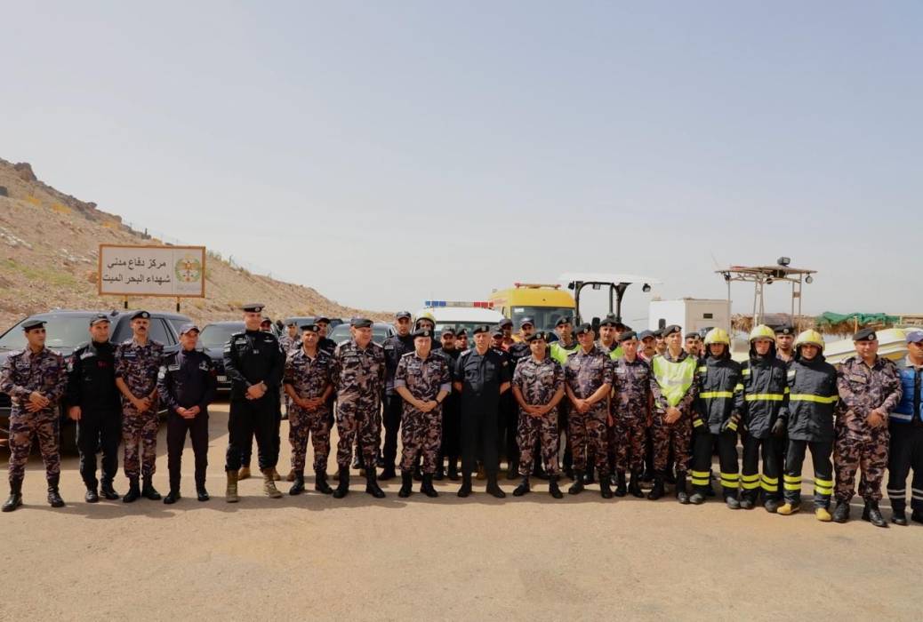 اللواء المعايطة يفتتح مركزي دفاع مدني شهداء البحر الميت والشونة الجنوبية ونقطة شرطة جسر الملك حسين
