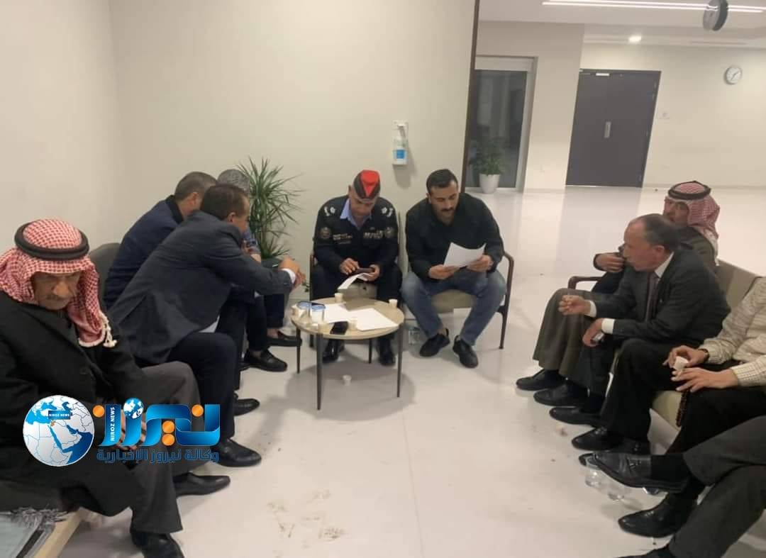 جاهة عشائرية من  بني حسن إلى العدوان لأخذ عطوة عشائرية بالحادثة التي جرى فيها إصابة الشاب محمد منور