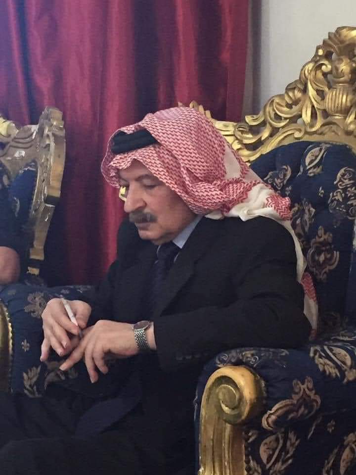 الشيخ عبدالكريم محمد الكايد اخو ارشيده الخزاعلة ابو يوسف في ذمة الله