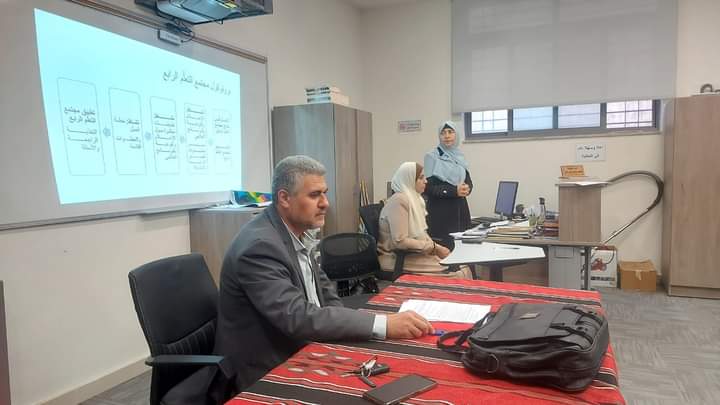 قسم الإشراف التربوي في لواء الكورة يعقد الاجتماع الرابع لتضمين برنامج التدخلات العلاجية للخطة التطويرية في مدرسة السمط الأساسية للبنين.