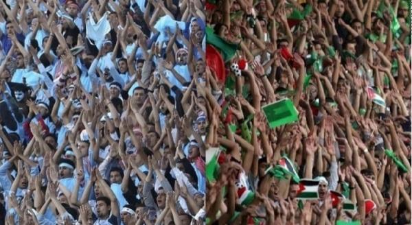 جمهور الفيصلي والوحدات يجسدان الروح الرياضية بابهى صورها
