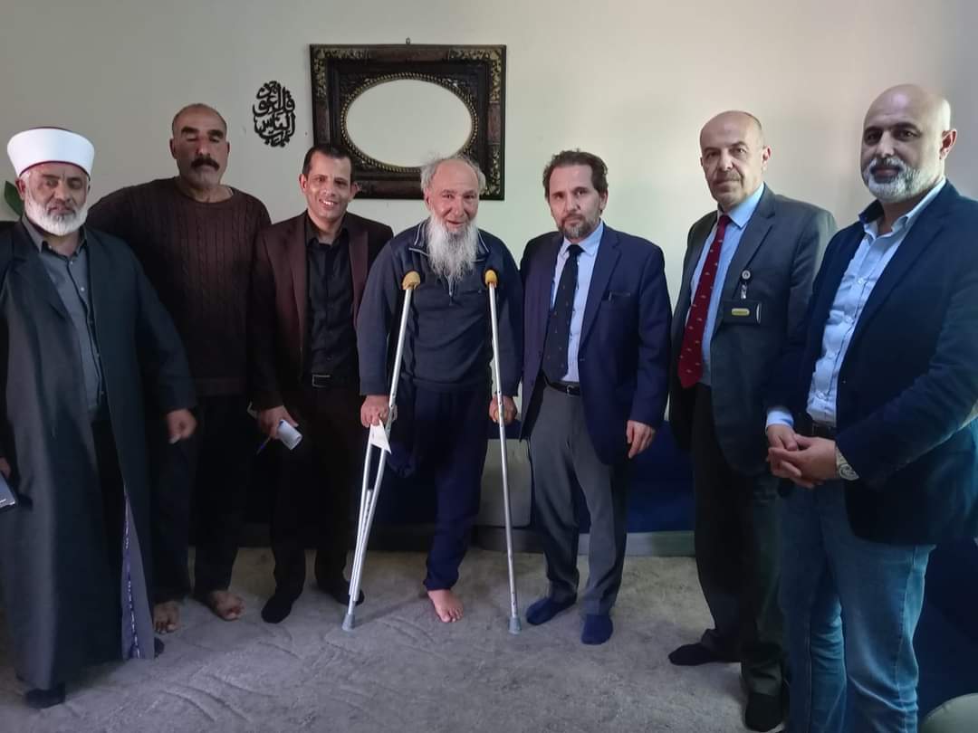 الأمير مرعد يزور مصابين عسكريين في المفرق والرمثا