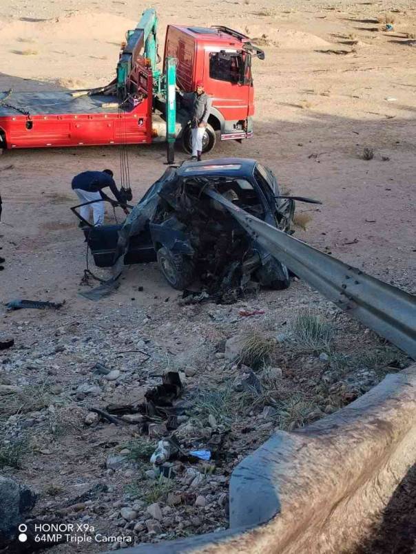 وفاة أب وأم وطفليهما.. تفاصيل مؤلمة لحادث معان