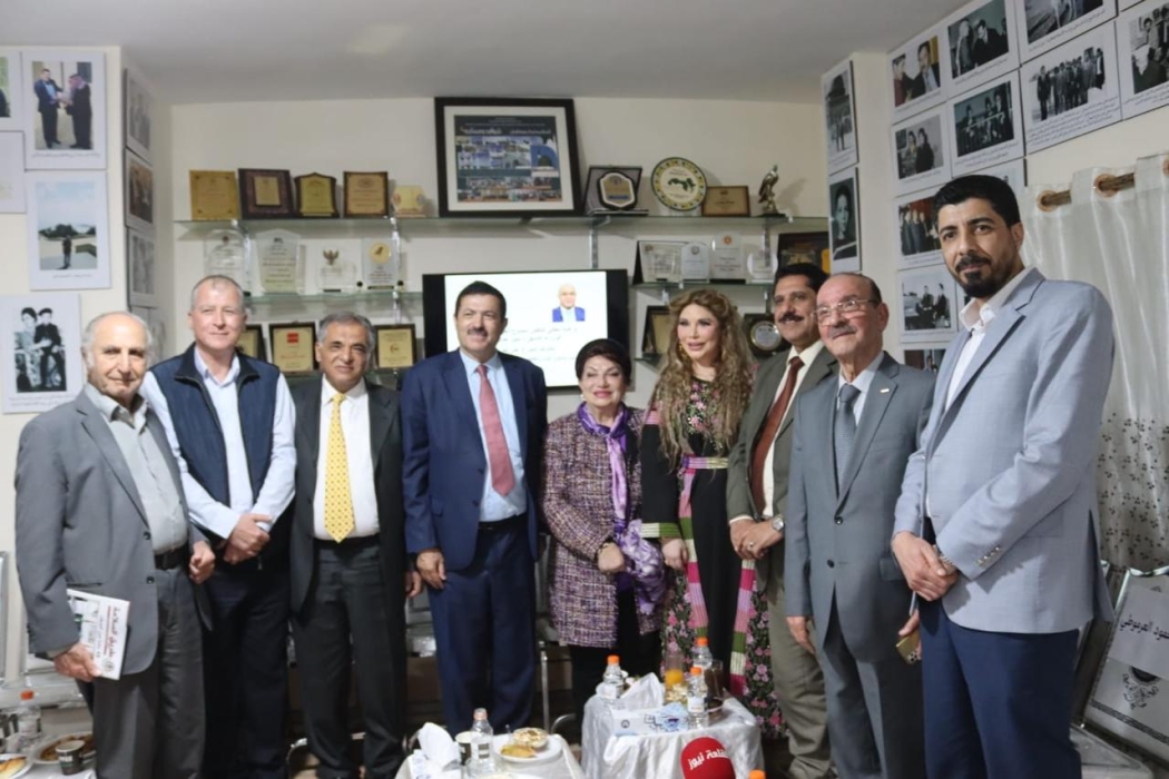 مشاركة سارة السهيل المؤرخ الوطني الكبير عمر محمد نزال العرموطي صاحب اكبر موسوعة توثق مدينة بمجهود ١٥ عاماً من العمل المتواصل....صور
