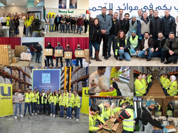 أمنية تُسدل الستار على حملتها الرمضانية أمنية الخير