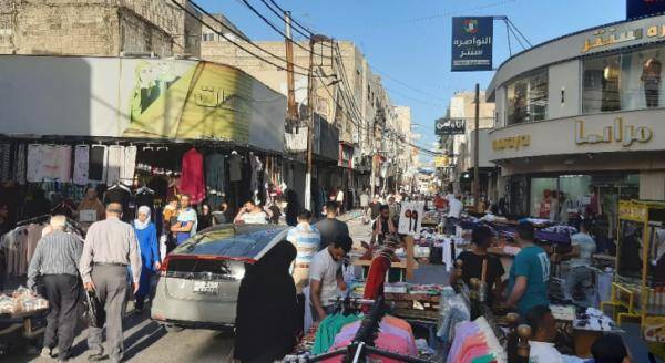 انخفاض الإقبال على مسلتزمات العيد بنسبة 80 في إربد