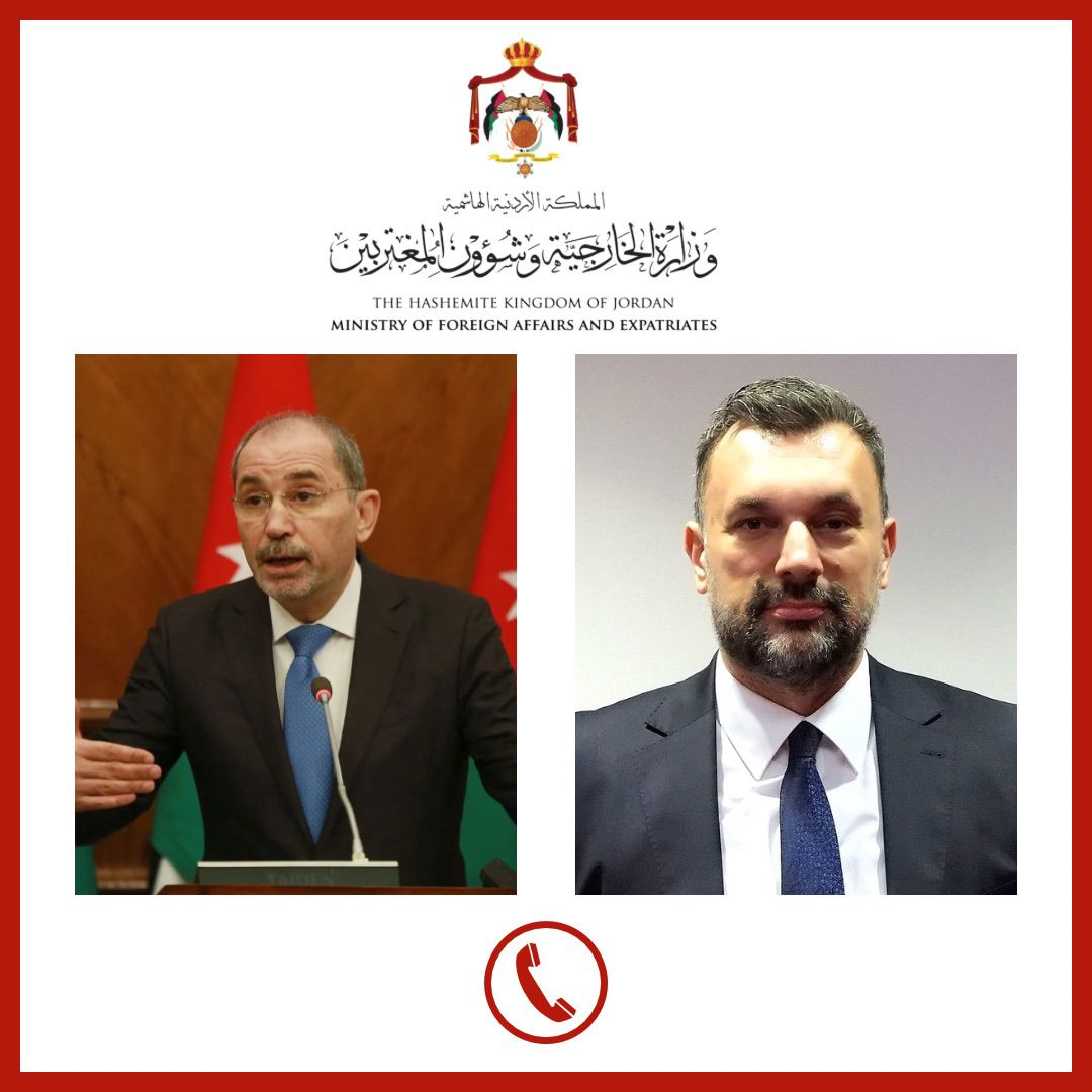 وزير الخارجية يتلقى اتصالا هاتفيا من نظيره البوسني