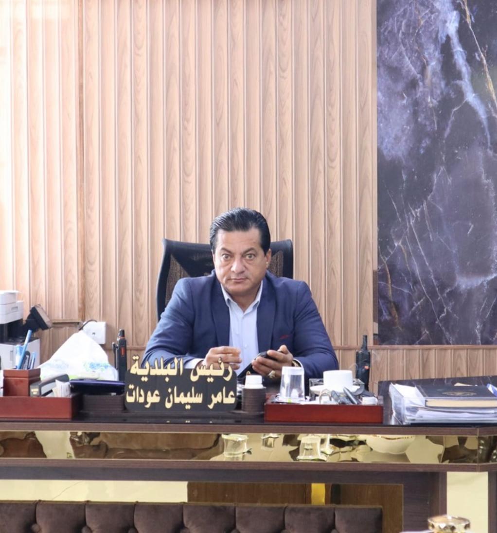 رئيس بلدية السرو عامر العودات يهنئ الملك وولي العهد بمناسبة عيد الفطر السعيد