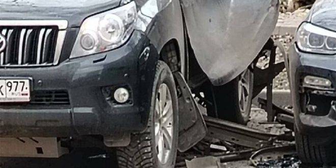 إصابة شخص بانفجار عبوة ناسفة شمالي موسكو