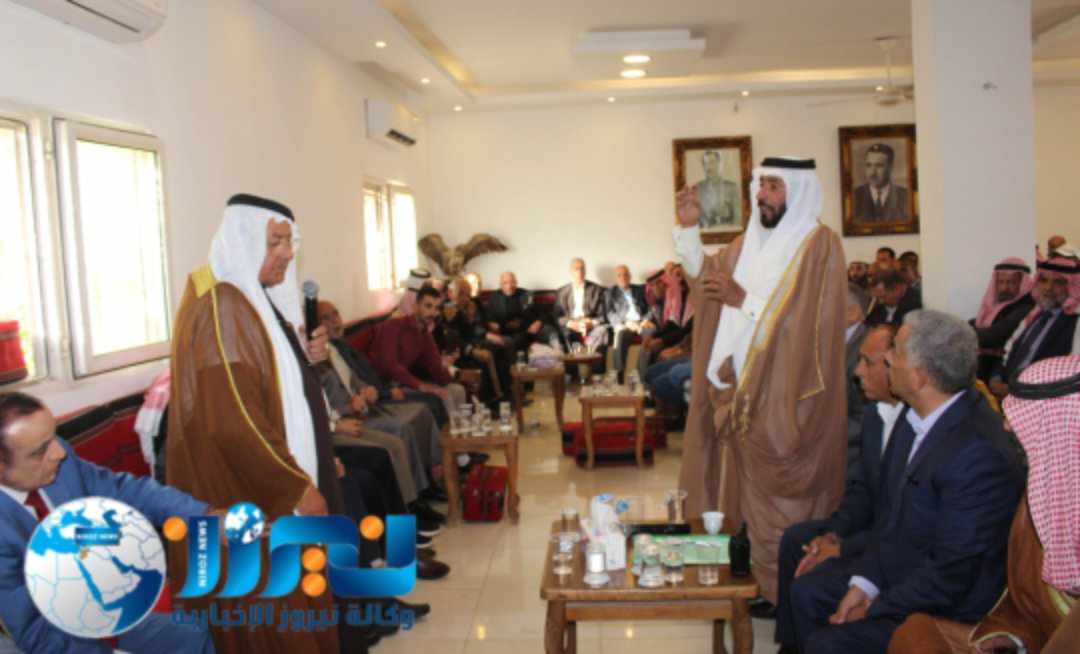 عشيرة الحنيطي باخلاق الفرسان وشيم الكبار يجسدون اسمى آيات التسامح والصفح لوفاة زيد علي نوفل...صور وفيديو