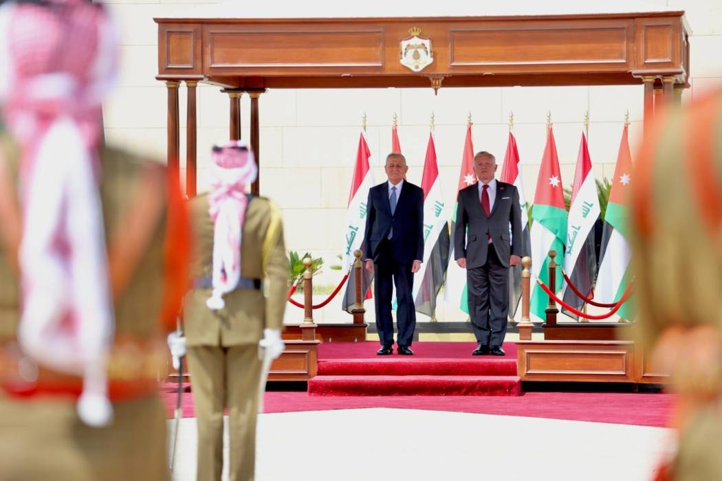 الملك: أمن الأردن والعراق واحد