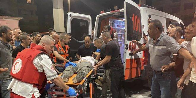 إصابة فلسطيني برصاص الاحتلال في قرية برقة