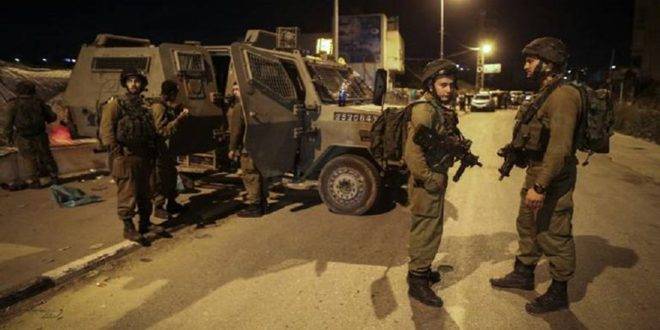 قوات الاحتلال تعتقل 11 فلسطينياً في الضفة الغربية