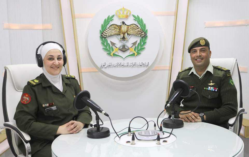 إذاعة الجيش العربي تستضيف المقدم الركن أحمد علي الزبيدي