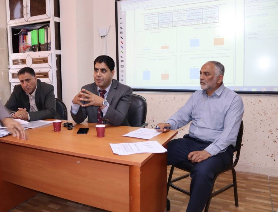 تربية البادية الشمالية الغربية تعقد اجتماع لمناقشة نتائج امتحان ضبط الجودة (LQAS)