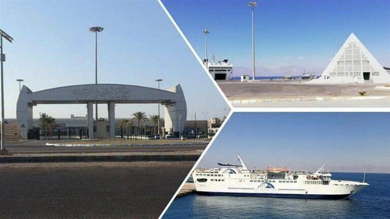 إغلاق ميناء نويبع البحري بسبب سوء الأحوال الجوية