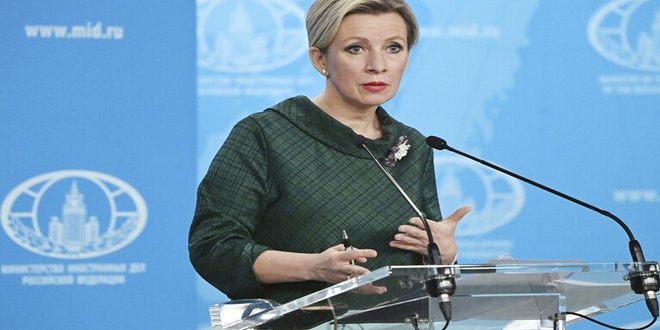 زاخاروفا: العسكرة القسرية للاتحاد الأوروبي تضعف موقعه في عالم متعدد الأقطاب
