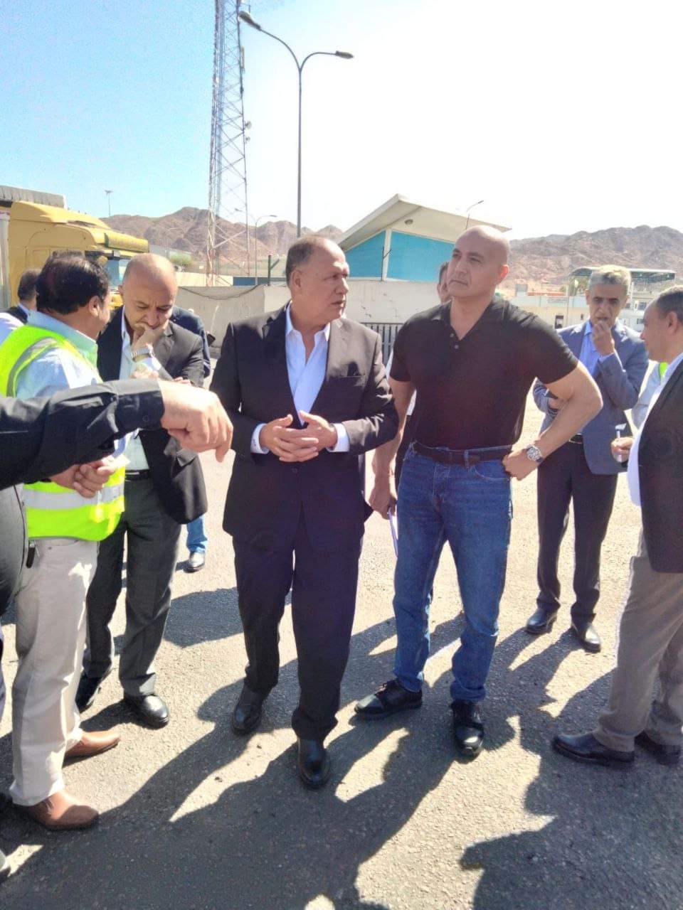 ضمن إطار جهود تطوير وتحسين البنية التحتية لمحطة ركاب العقبة...صور