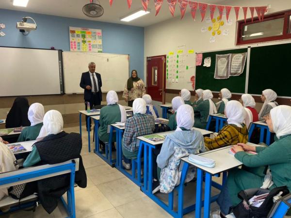 جويعد يتفقد مدرسة مريم بنت عمران في الكورة