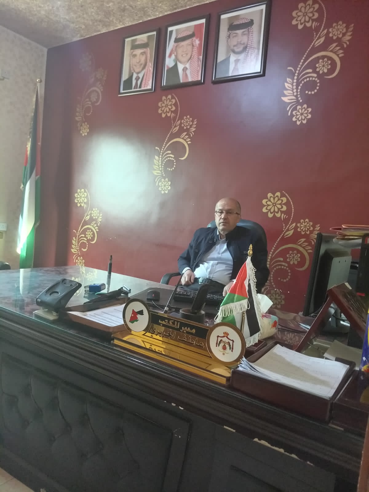 مع مدير احول وجوازات لواء الجيزة لنا وقفة