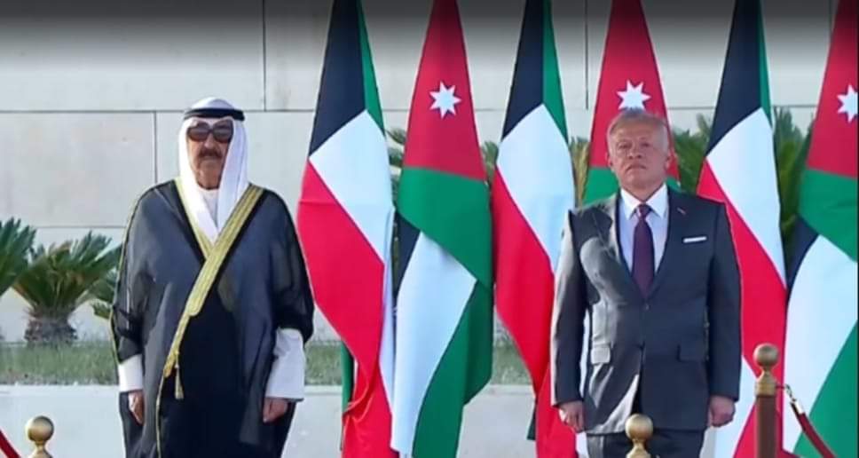 الشيخ ايمن البداوي يرحب بضيف الاردن الكبير سمو الشيخ مشعل الاحمد الجابر الصباح