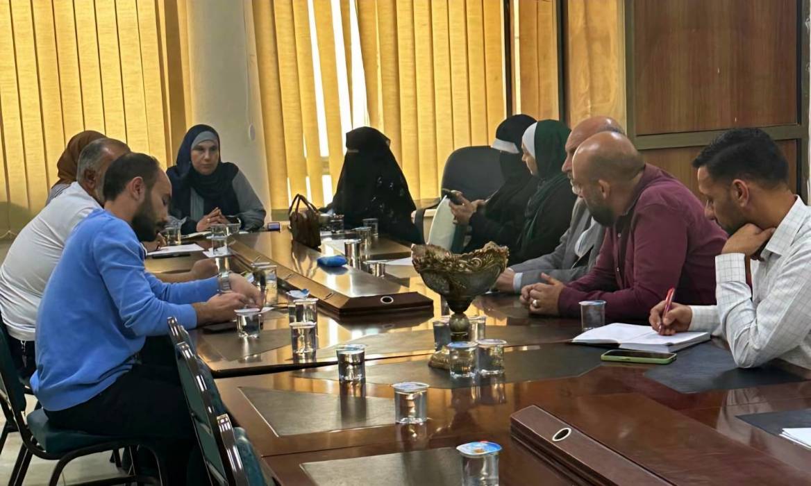 مديرية التربية والتعليم لمنطقة معان تعقد اجتماعا لمناقشة محاور مؤتمر التوجيه المهني.
