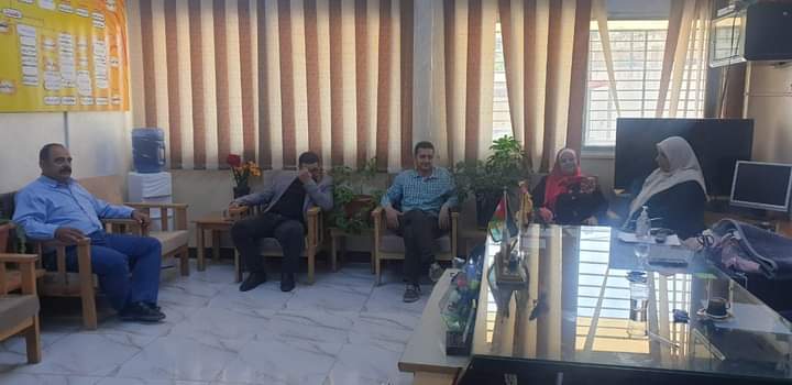 مديرة الشؤون الإدارية والمالية في لواء الكورة تزور مدرسة تبنــة الثانوية للبنات