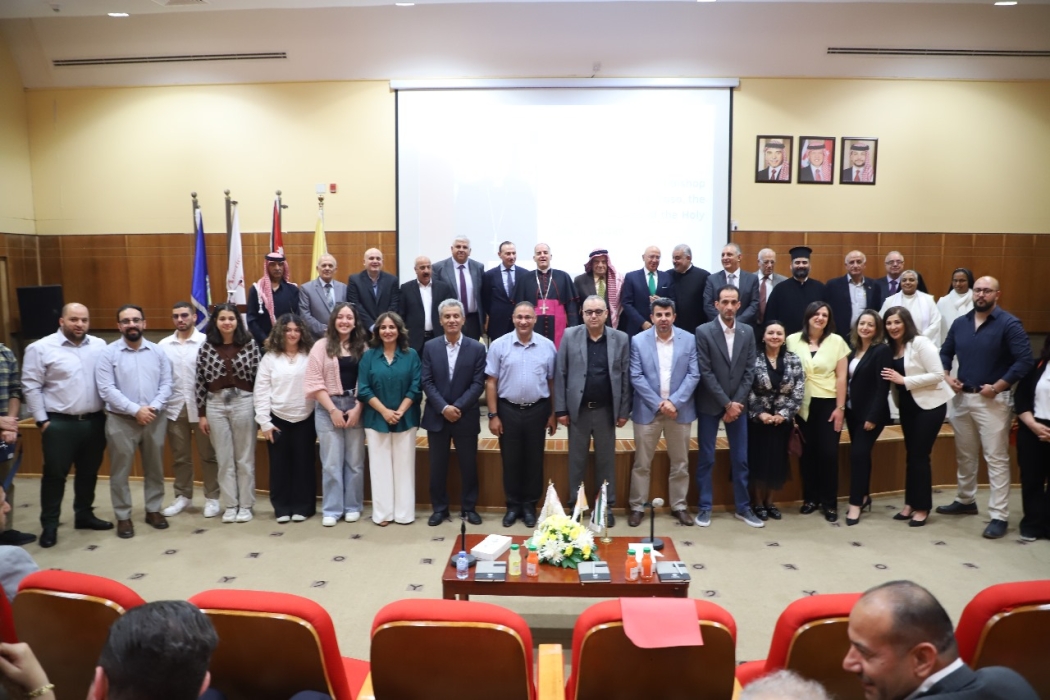 السفير الفاتيكاني لدى الأردن يزور الجامعة الأميركيّة في مادبا