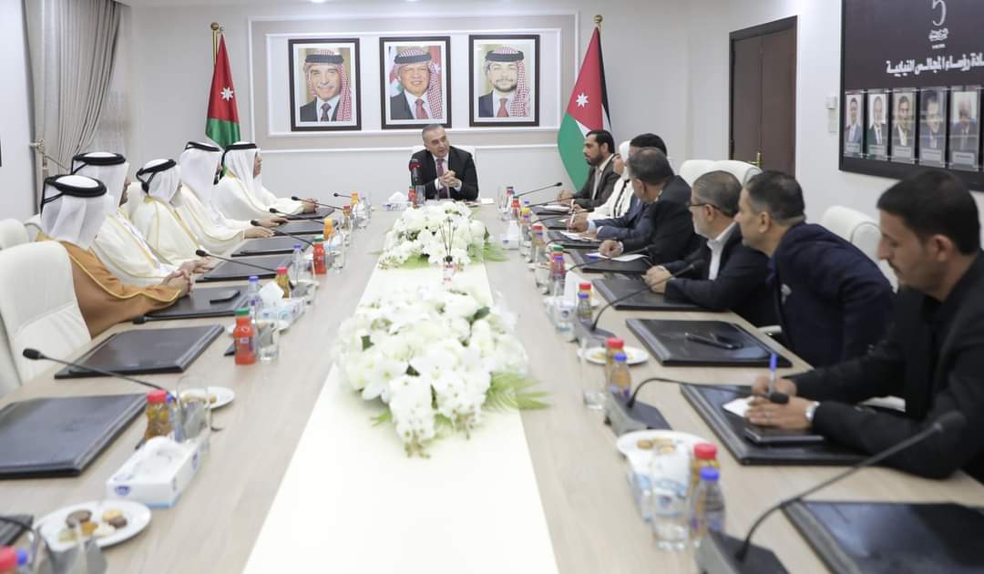 البرلمانية الأردنية القطرية  تلتقي وفدا قطريا ...صور