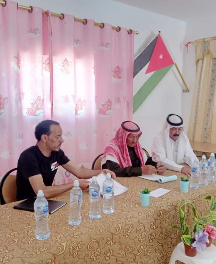 الشيخ عقله سليمان الذيابات رئيس جمعية الحسينية لرعاية وتاهيل المعاقين .. أسماء الأعضاء