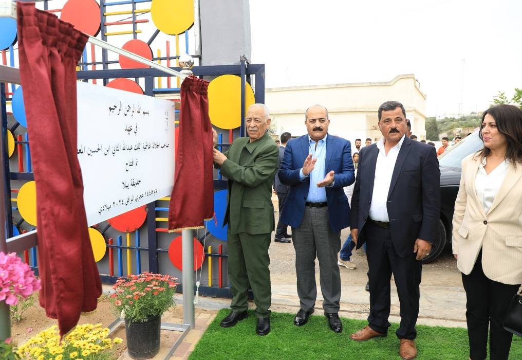 العيسوي  يفتتح مشاريع مبادرات ملكية في محافظة إربد
