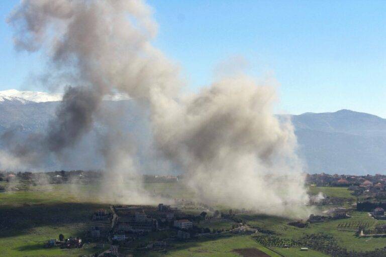 استشهاد طفلةو 4 جرحى في غارة إسرائيلية على جنوب لبنان