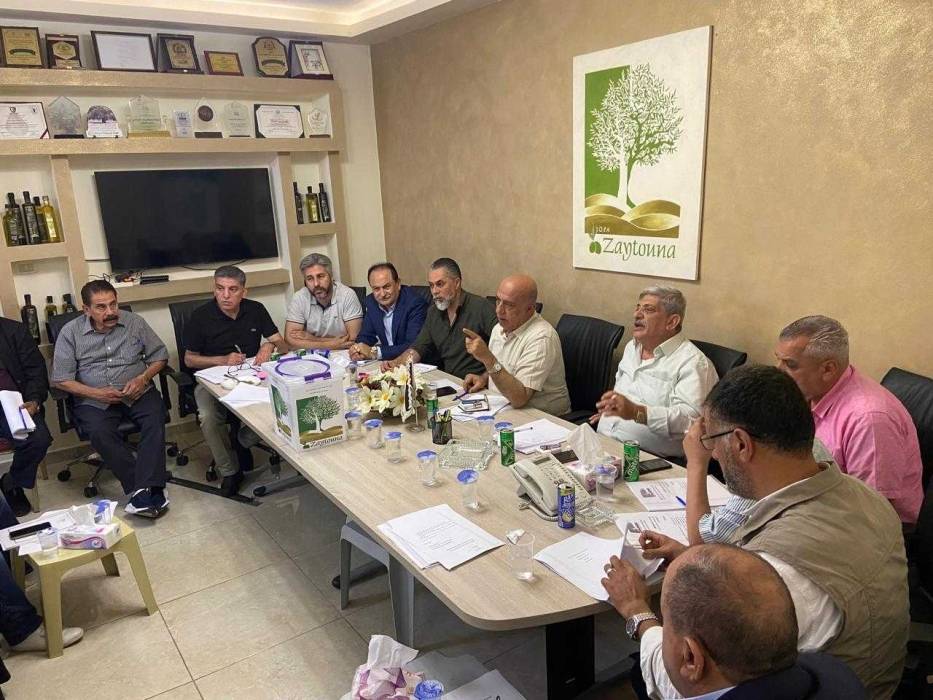 نقابة أصحاب المعاصر تعقد اجتماع الهيئة العامة وتوافق على التقريرين الإداري والمالي