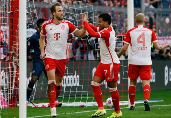 هاري كين يتطلع لتحطيم الرقم القياسي للأهداف في الدوري الألماني