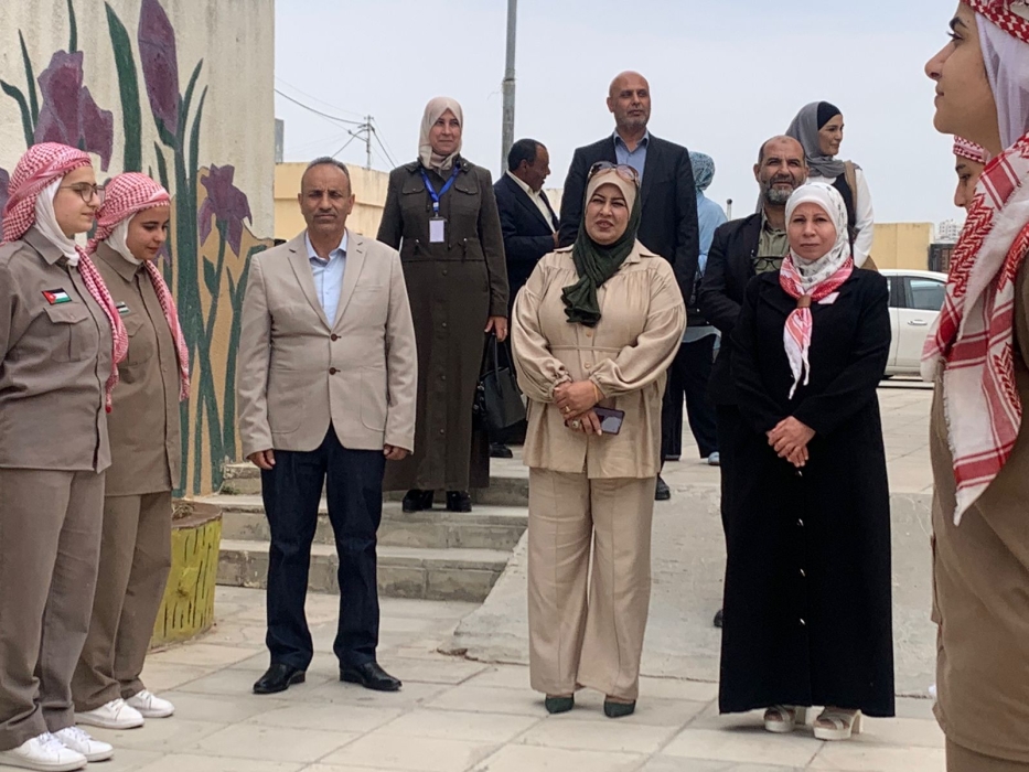 الرحيلة تفتتح المهرجان الثقافي والمهني (الأردن بوصلتي ) في مدرسة الأميرة ثروت الثانوية للبنات