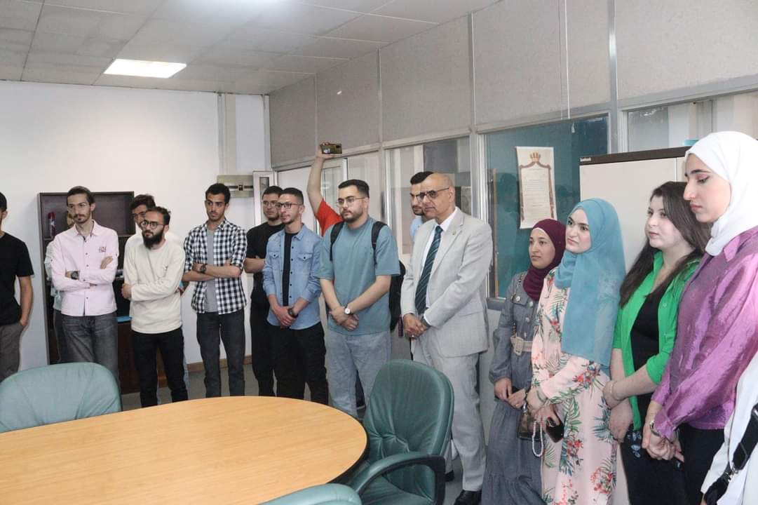 الجغرافي الملكي والإقليمي لعلوم الفضاء يستقبلان  مجتمع الفضاء والانظمة الالكترونيةIEEEASEE  فرع كلية الهندسة التكنولوجيةجامعة البلقاء التطبيقية..
