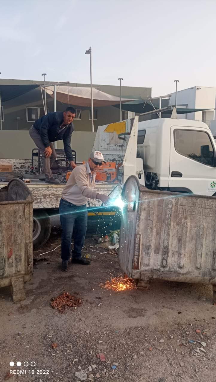بلدية الجيزة تكثف جهودها في مجالات النظافة والصيانة للمباني العامة والطرق...صور