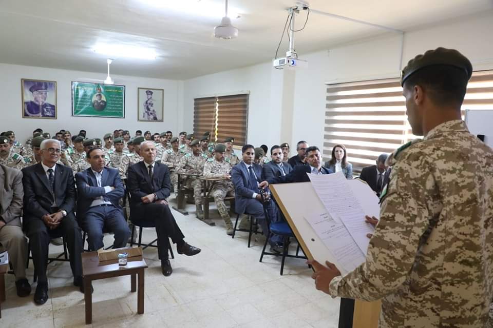 جامعة مؤتة ــ الجناح العسكري تنفذ تمرين فرسان مؤتة٢