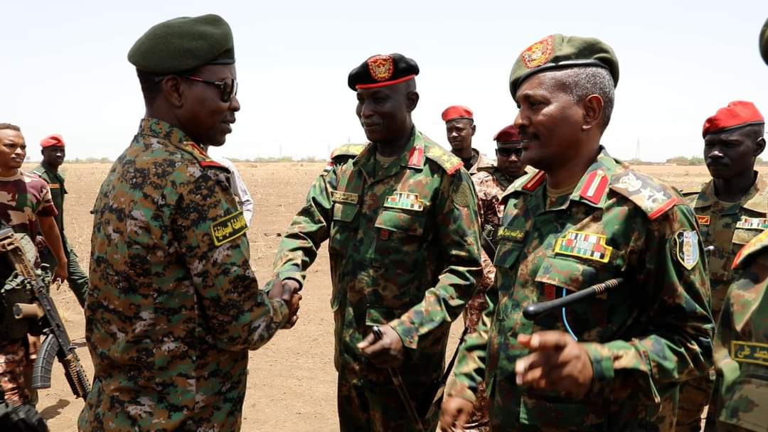 السودان : الفريق أول ركن شمس الدين كباشي يصل مدينة سنار