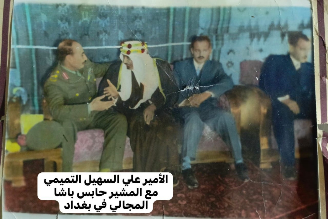 المشير حابس المجالي التميمي (اخو خضرا )رمز للبطولة الاردنية والعربية