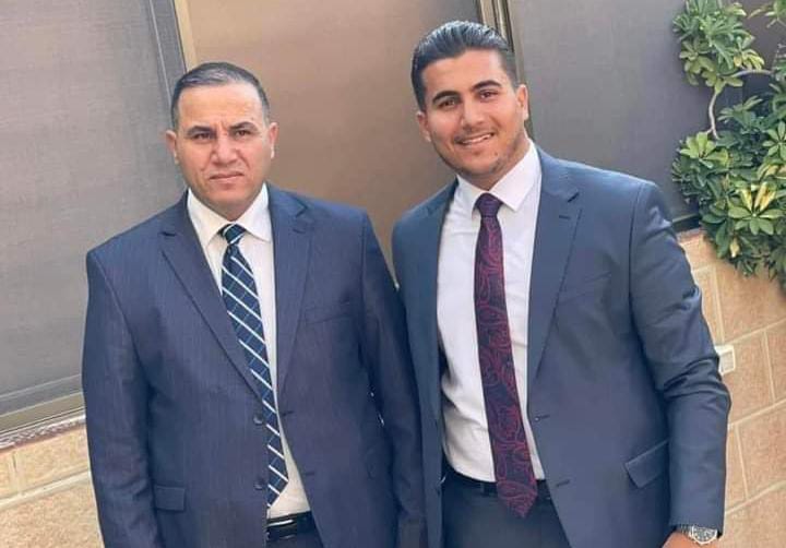 العواملة يهنئ عطوفة فراس ابو قاعود بزواج نجله المحامي معاوية