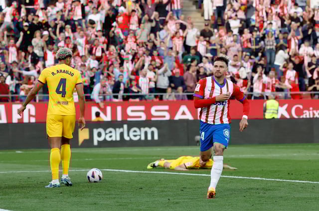 جيرونا يهز عرش برشلونة في الدوري الإسباني