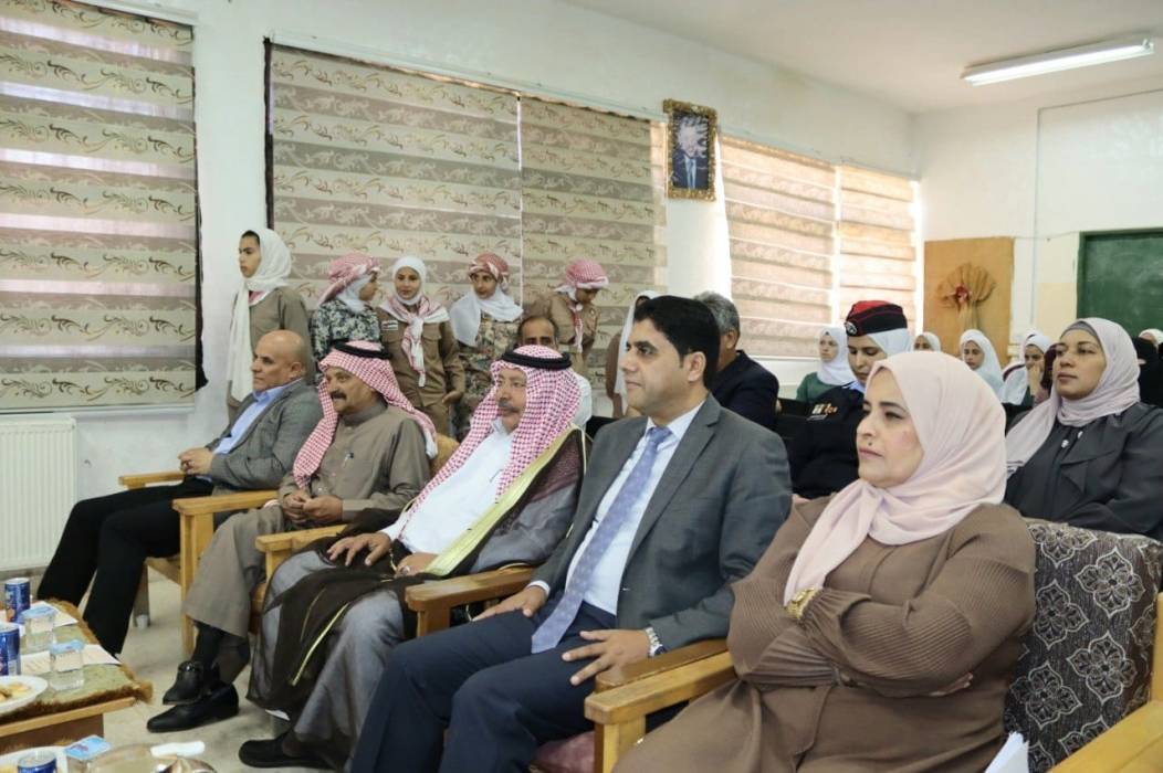 الشرفات يرعى فعاليات التوعية ببرنامج BTEC ويفتتح فعاليات (يوم المهن) فـي مدرسة سما السرحان الثانوية للبنات