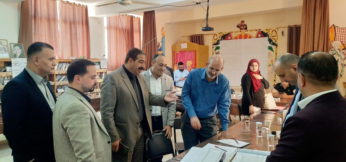تربية القصر تستضيف وفدا من ادارة التخطيط  لمناقشة التشكيلات المدرسية
