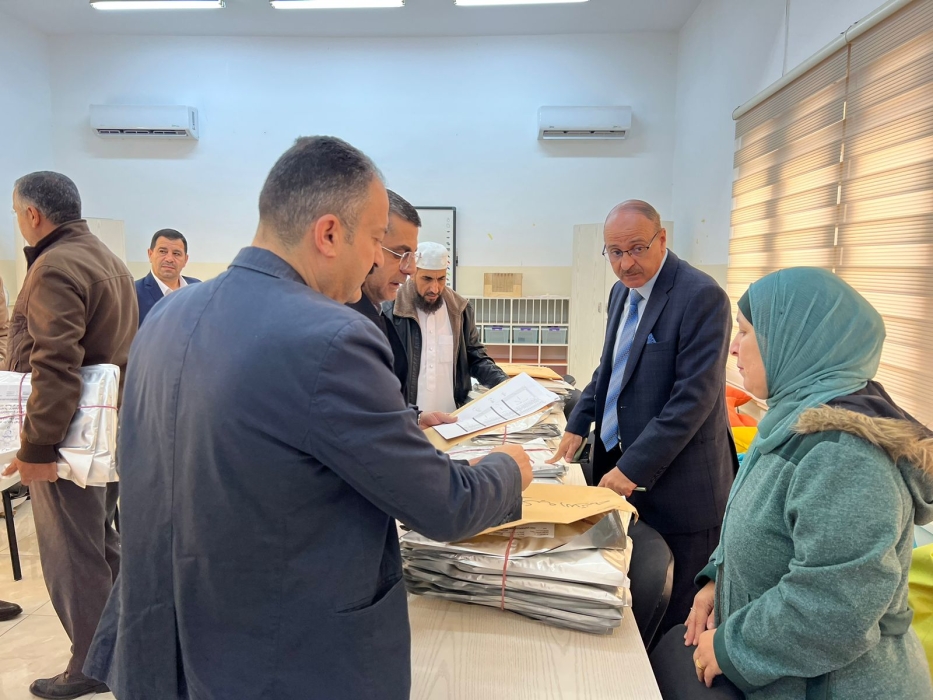 المجالي يتابع الإختبار الوطني لطلبة الصف الرابع