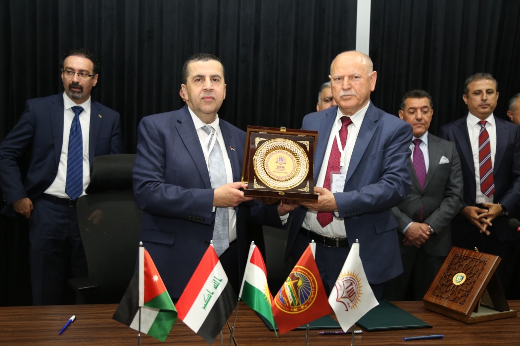 البلقاء التطبيقية  تبرم عددا من مذكرات التفاهم مع الجامعات والهيئات التعليمية في كردستان العراق