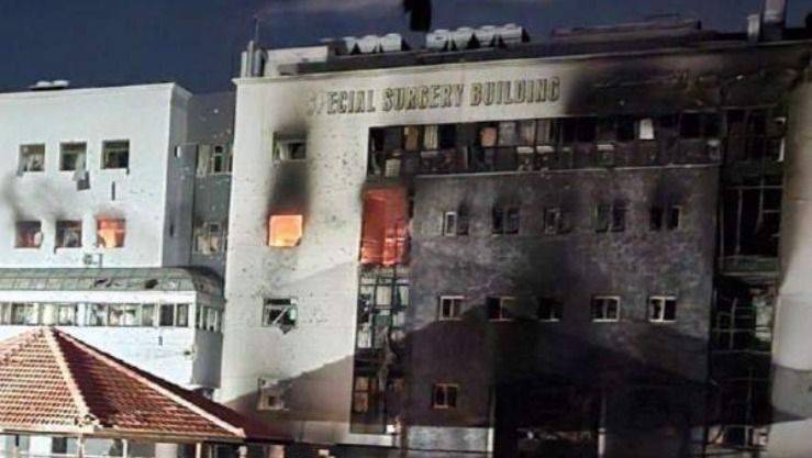 الصحة بغزة: الاحتلال دمر قسم الاستقبال بـالشفاء فوق رؤوس المرضى
