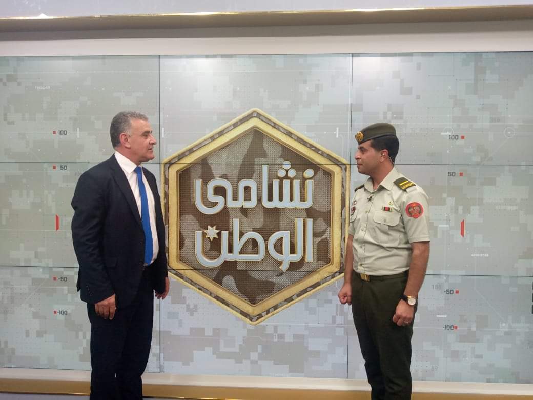 العياصرة يلتقي مدير عام مؤسسة الإذاعة والتلفزيون الأردني ومدير البرامج _ صور