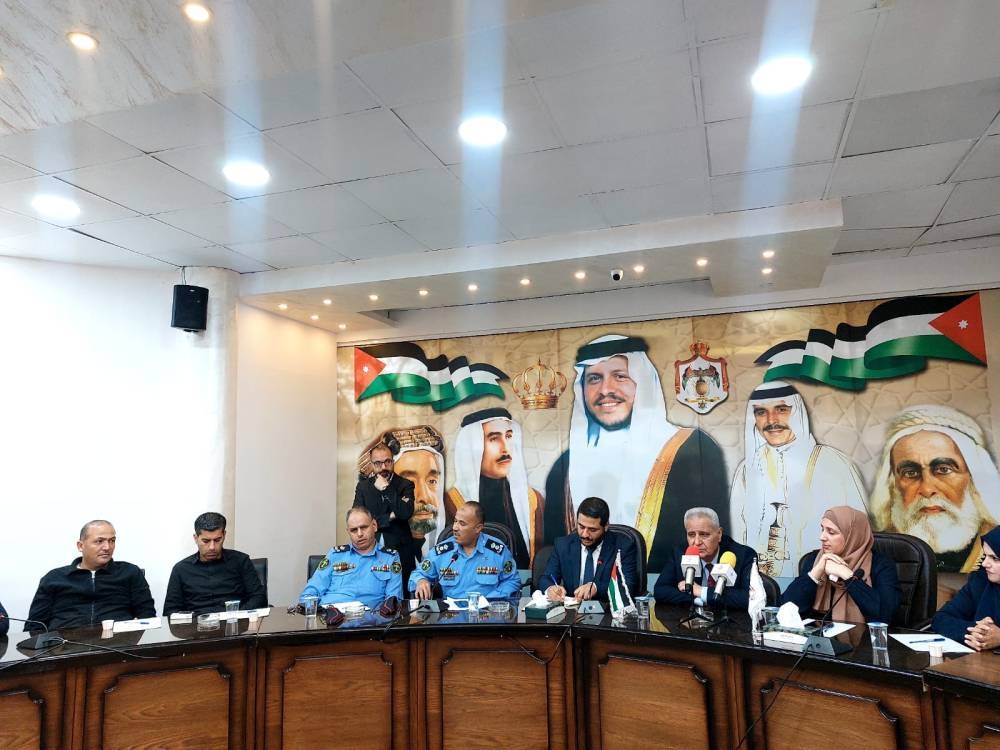 بحث واقع وتحديات الازدحامات المرورية بمنطقة النزهة في إربد