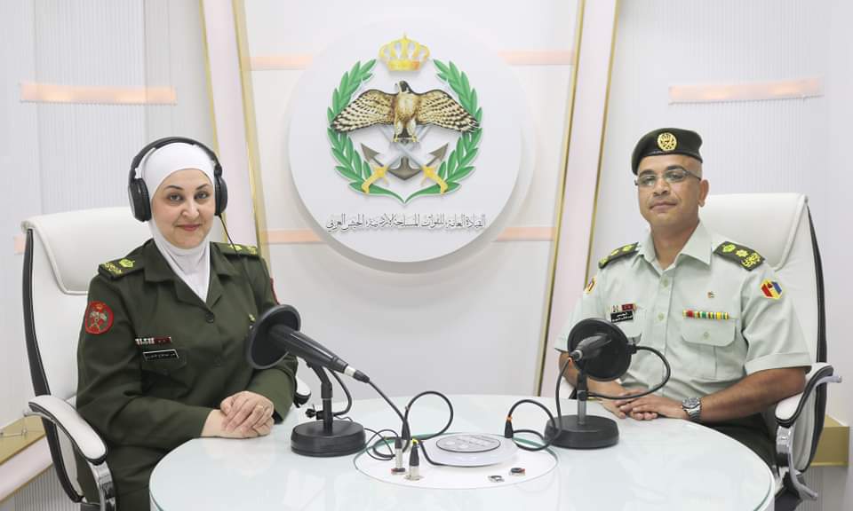 إذاعة الجيش العربي تستضيف المقدم الركن محمد طالب الدويري